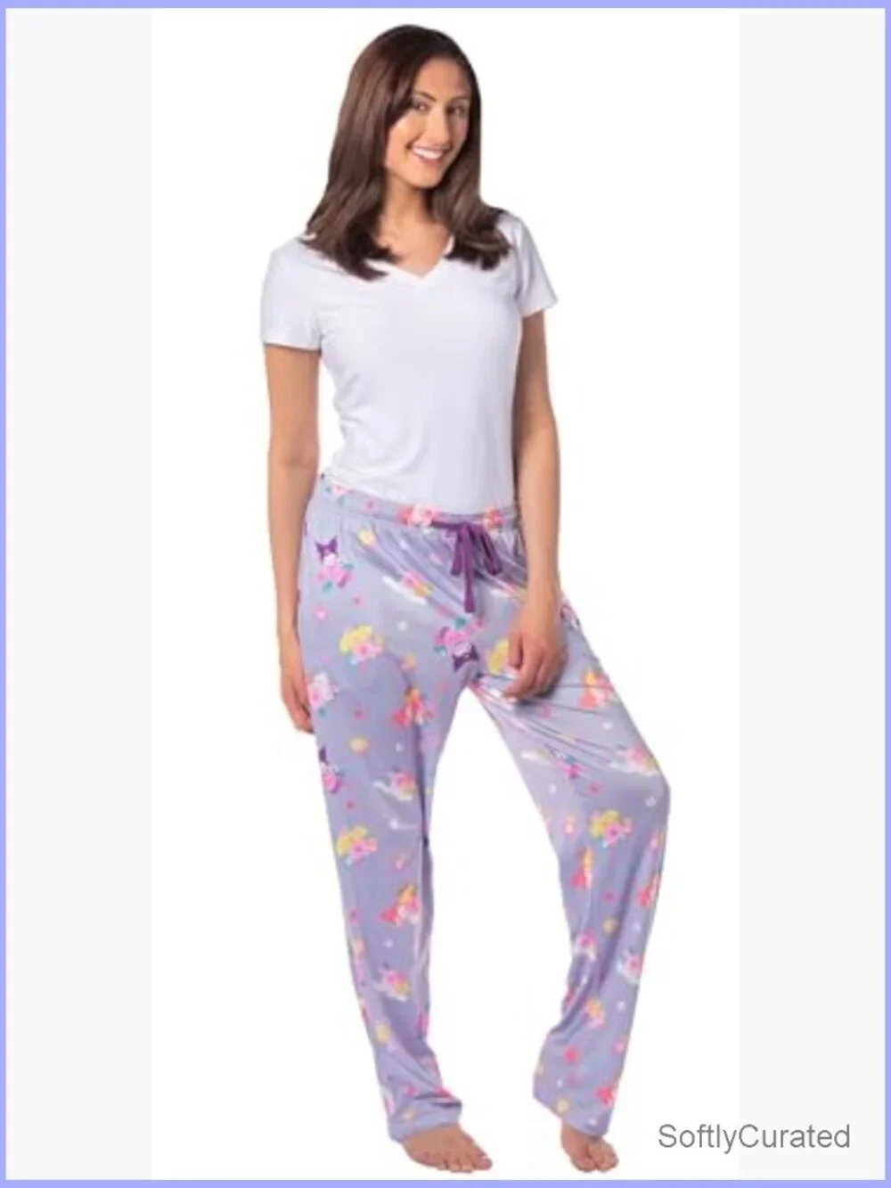 Sanrio Hello Kitty Friends Floral Pajama Pants Women Size M